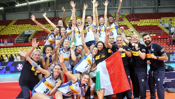 EUROPEI. L&#039;Under 19 femminile conquista la medaglia d&#039;oro