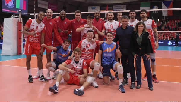 COPPA CEV. Bluenergy Daiko Volley , debutto vincente 3-0 al VK Lvi Praga