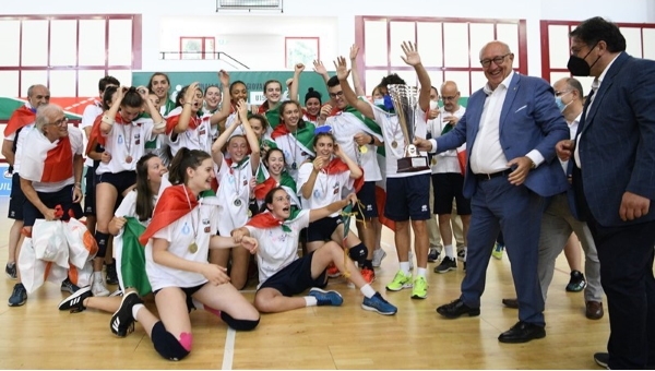 FINALI NAZIONALI. Under 15 femminile: In Volley Chieri conquista il titolo tricolore