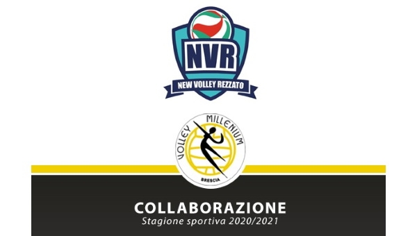 SINERGIA. Insieme per ripartire Ufficializzata la prima collaborazione tra Millenium e NVR New Volley Rezzato
